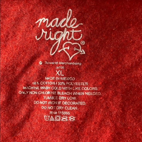 MADE RIGHT SHORT SLEEVE TSHIRT - Picture 4 of 4